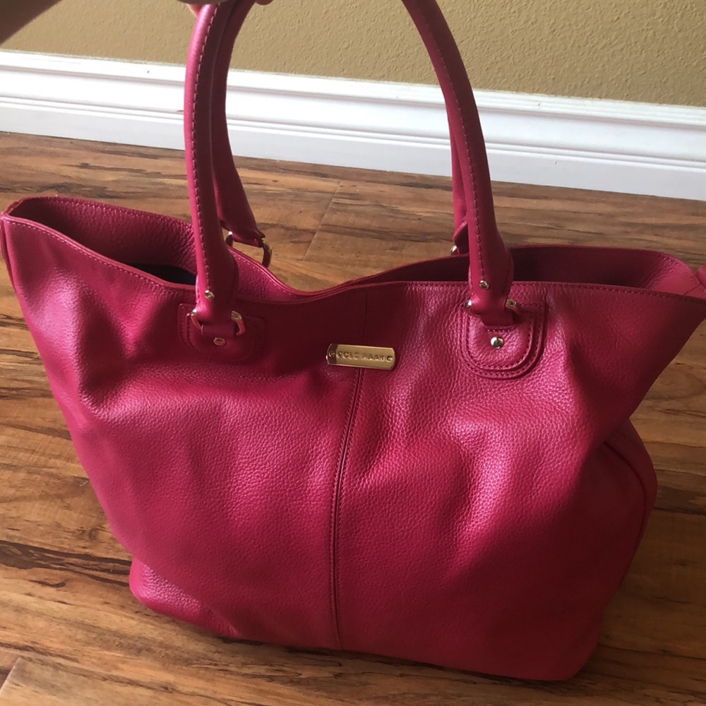 Cole Haan Convertible Tote in Electra Pink